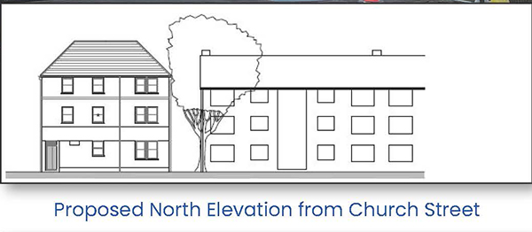 Lot: 81 - FORMER MEMBERS SOCIAL CLUB WITH PLANNING PERMISSION FOR EIGHT DWELLINGS -